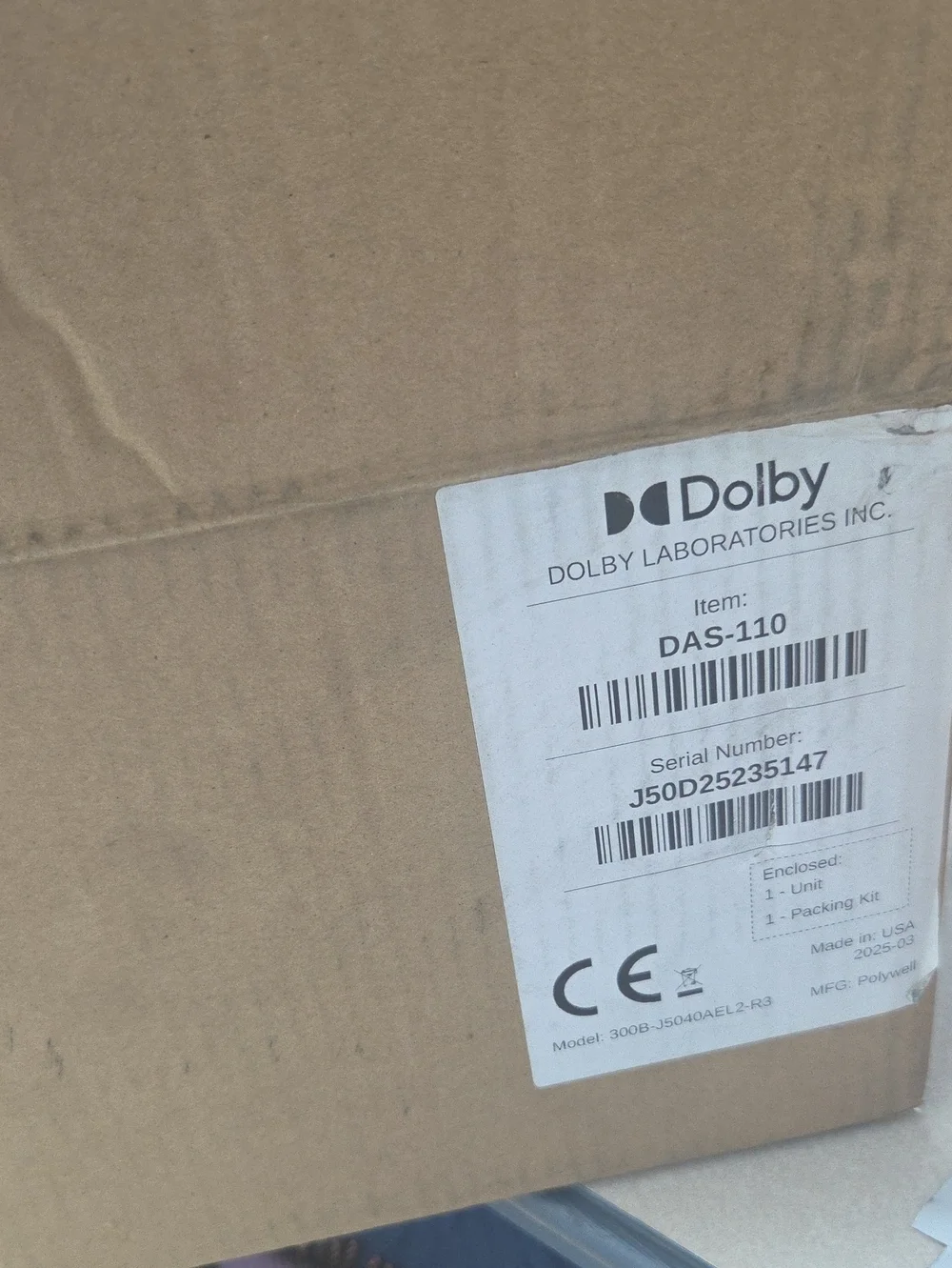dolby das 110